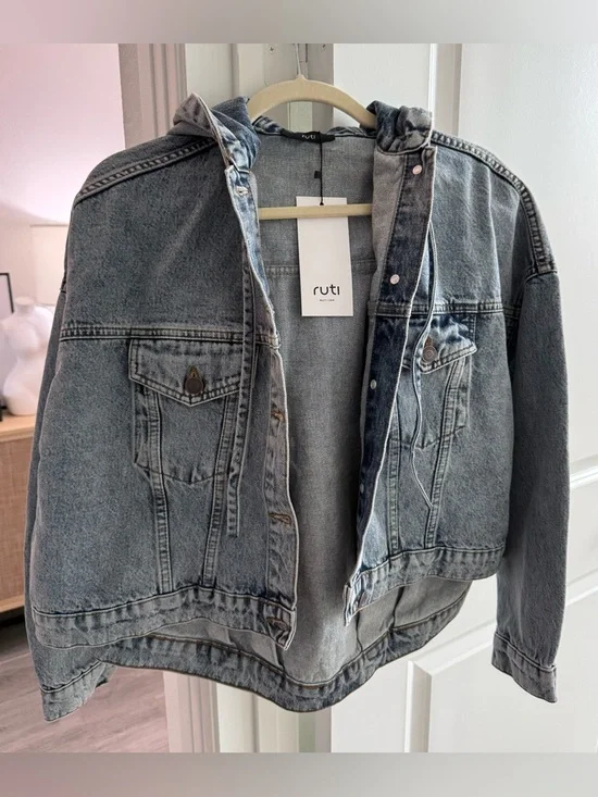 NWT Ruti Denim Jacket - Picture 2 of 6